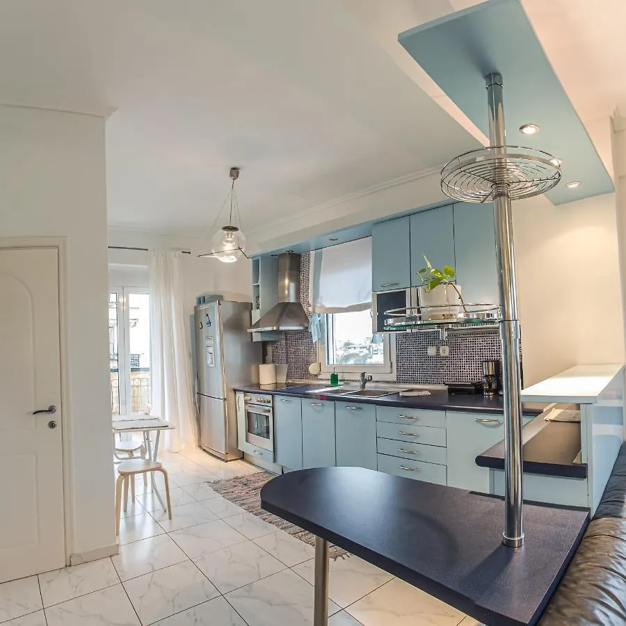 Two Bedroom Bright Apartment With Amazing Veranda Thessaloníki